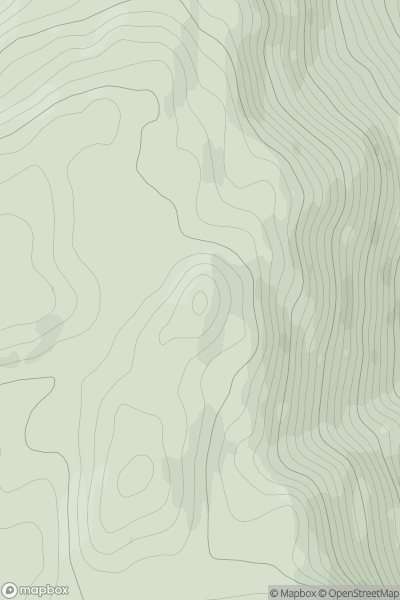 Thumbnail image for Dun Mor [Loch Fyne to Bute and the Firth of Clyde] showing contour plot for surrounding peak